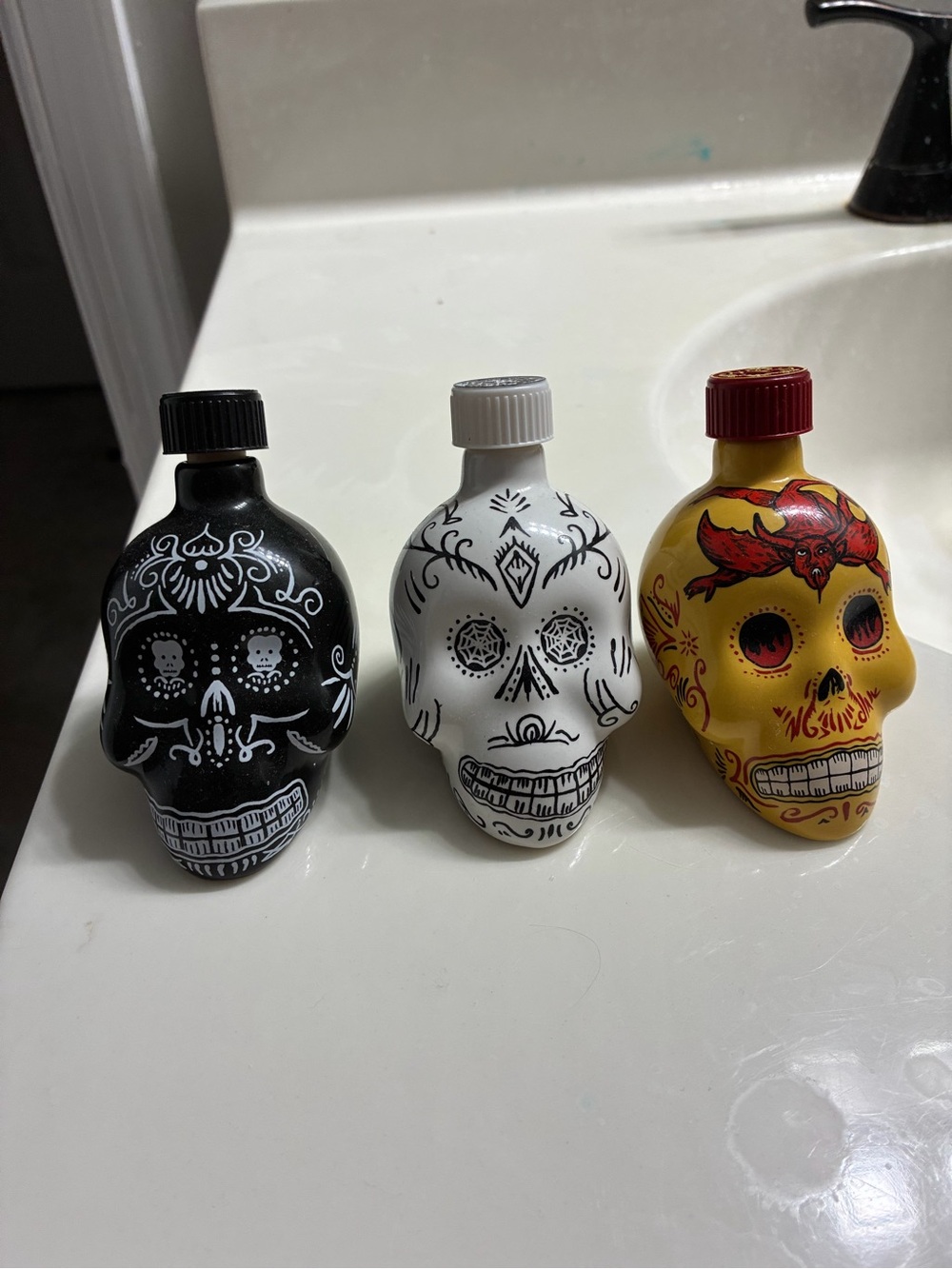 Three KAH 50 ML Decanters